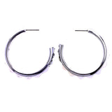 Mi Amore Spike Dangle-Earrings Silver-Tone