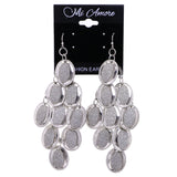 Mi Amore Chandelier-Earrings Silver-Tone