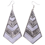 Mi Amore Dangle-Earrings Silver-Tone