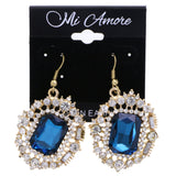 Mi Amore Dangle-Earrings Blue/Silver-Tone