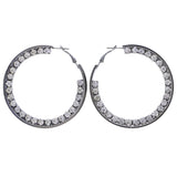 Mi Amore Hoop-Earrings Silver-Tone