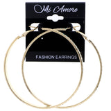 Mi Amore Hoop-Earrings Gold-Tone/Green