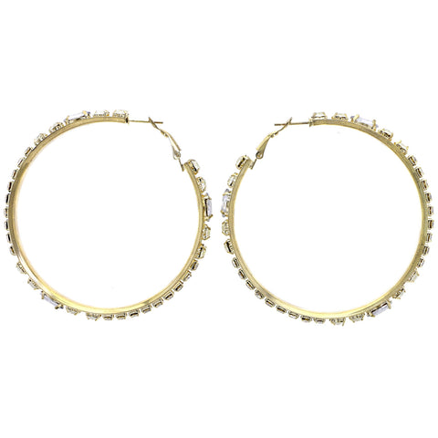 Mi Amore Hoop-Earrings Gold-Tone/Silver-Tone