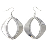 Mi Amore Dangle-Earrings Silver-Tone