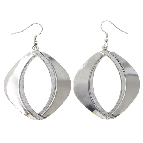 Mi Amore Dangle-Earrings Silver-Tone