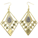 Mi Amore Dangle-Earrings Gold-Tone/Silver-Tone