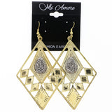 Mi Amore Dangle-Earrings Gold-Tone/Silver-Tone