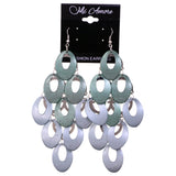 Mi Amore Dangle-Earrings Green/Blue