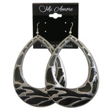 Mi Amore Dangle-Earrings Silver-Tone/Gray