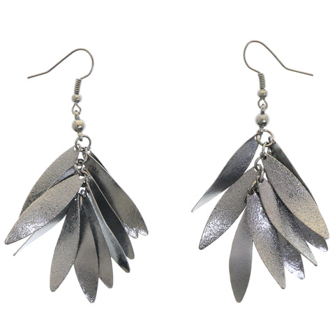 Mi Amore Dangle-Earrings Silver-Tone