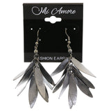 Mi Amore Dangle-Earrings Silver-Tone