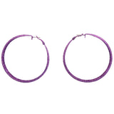 Mi Amore Dangle-Earrings Purple