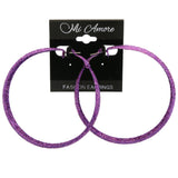 Mi Amore Dangle-Earrings Purple