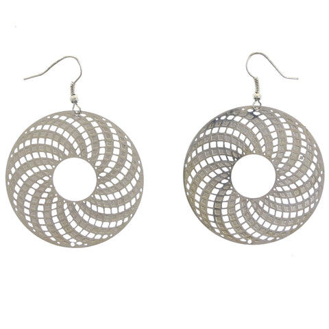 Mi Amore Dangle-Earrings Silver-Tone