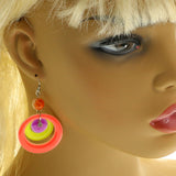 Mi Amore Dangle-Earrings Orange/Yellow