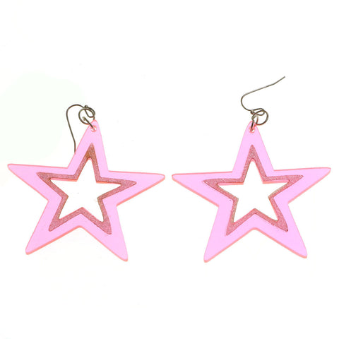 Mi Amore Dangle-Earrings Pink