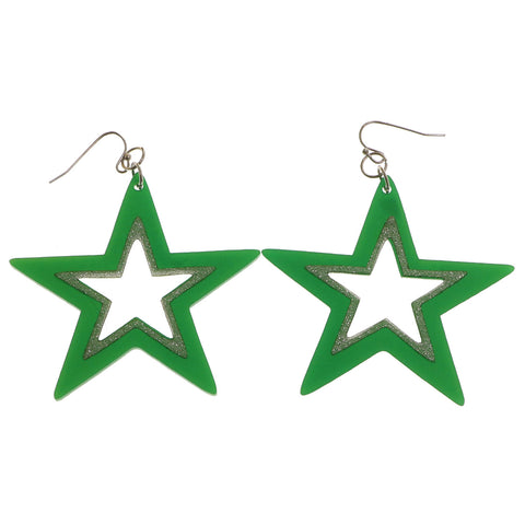 Mi Amore Dangle-Earrings Green