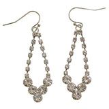 Mi Amore Dangle-Earrings Silver-Tone