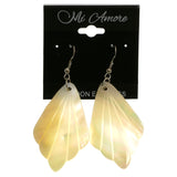 Mi Amore Dangle-Earrings White