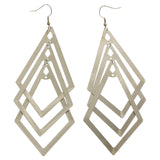 Mi Amore Dangle-Earrings Silver-Tone