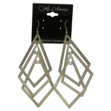 Mi Amore Dangle-Earrings Silver-Tone
