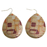 Mi Amore Dangle-Earrings Bronze-Tone/Multicolor