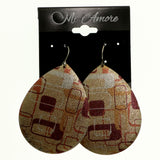 Mi Amore Dangle-Earrings Bronze-Tone/Multicolor