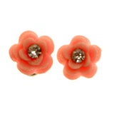 Mi Amore Flower Post-Earrings Pink