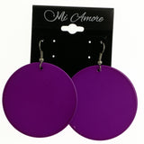 Mi Amore Dangle-Earrings Purple