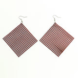 Mi Amore Dangle-Earrings Red/Black