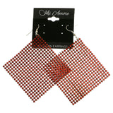 Mi Amore Dangle-Earrings Red/Black