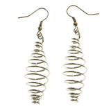 Mi Amore Dangle-Earrings Silver-Tone