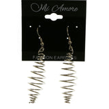 Mi Amore Dangle-Earrings Silver-Tone