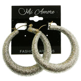 Mi Amore Dangle-Earrings Silver-Tone