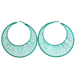 Mi Amore Dangle-Earrings Blue