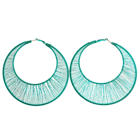 Mi Amore Dangle-Earrings Blue