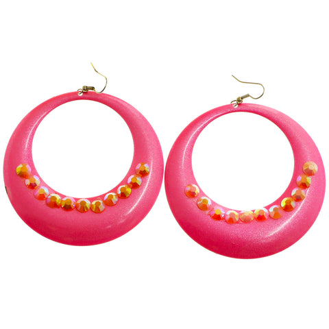 Mi Amore Dangle-Earrings Pink