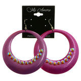 Mi Amore Dangle-Earrings Purple