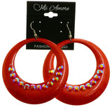 Mi Amore Dangle-Earrings Red/Pink