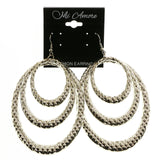 Mi Amore Dangle-Earrings Silver-Tone