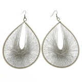 Mi Amore Dangle-Earrings Silver-Tone