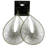 Mi Amore Dangle-Earrings Silver-Tone