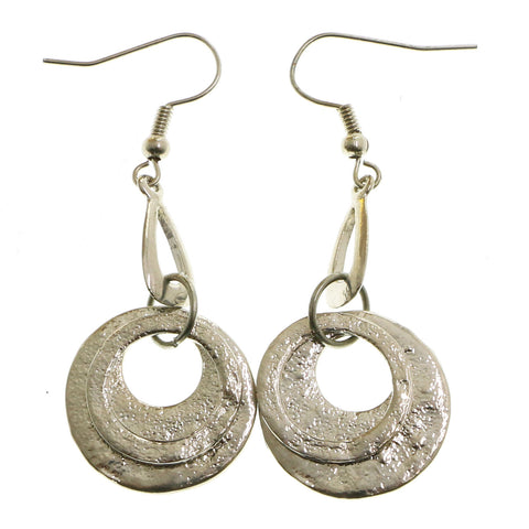 Mi Amore Dangle-Earrings Silver-Tone