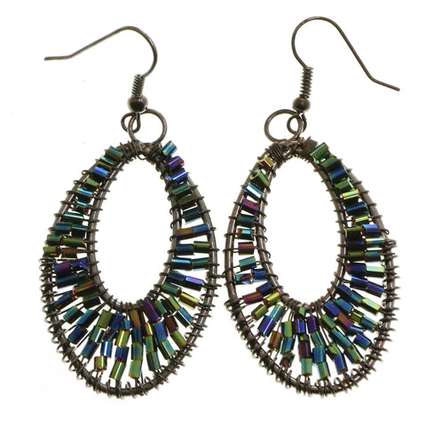 Mi Amore Dangle-Earrings Multicolor/Black