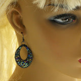Mi Amore Dangle-Earrings Multicolor/Black