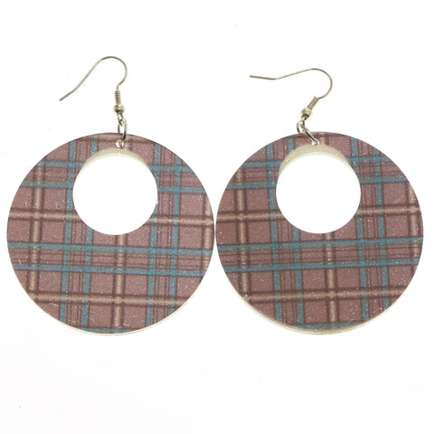Mi Amore Dangle-Earrings Purple/Blue