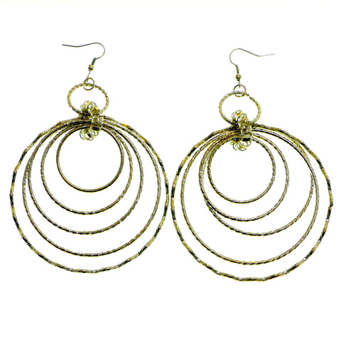 Mi Amore Dangle-Earrings Silver-Tone