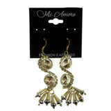 Mi Amore Dangle-Earrings Silver-Tone