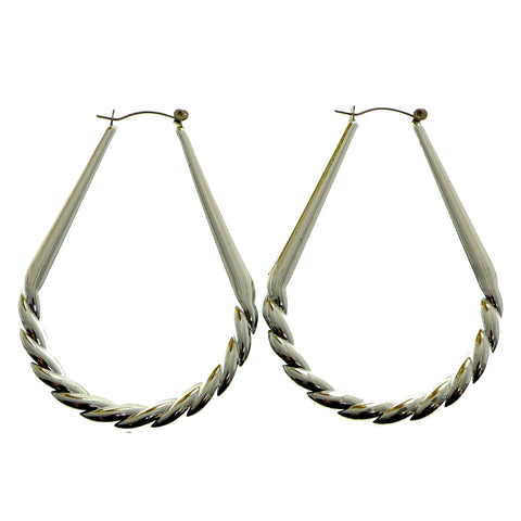 Mi Amore Dangle-Earrings Silver-Tone