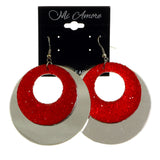 Mi Amore Dangle-Earrings Red